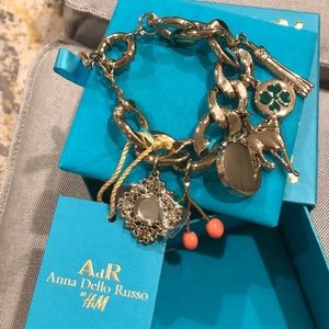 Anna Della Russo H&M charm bracelet